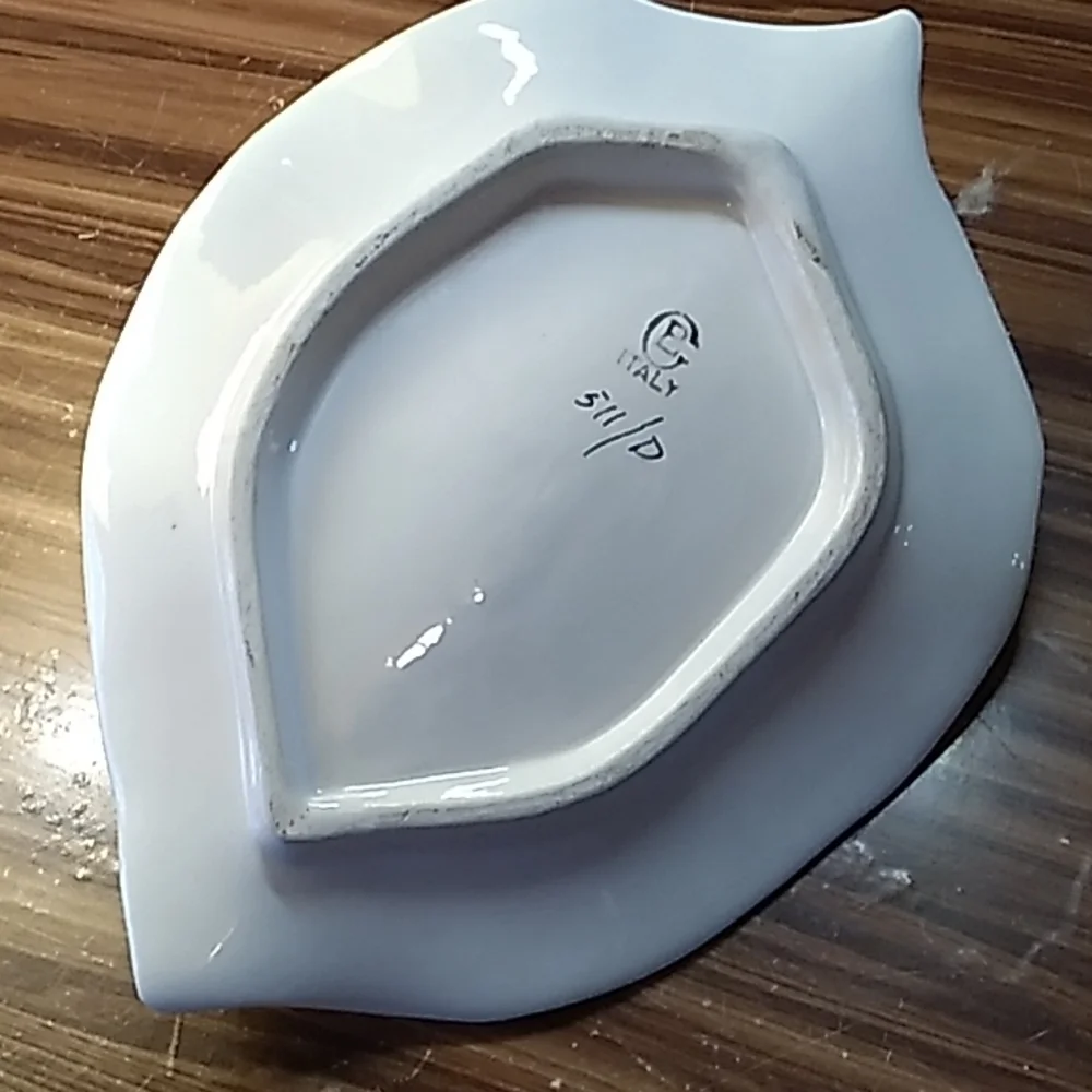 Vintage Italian made duck tray pottery